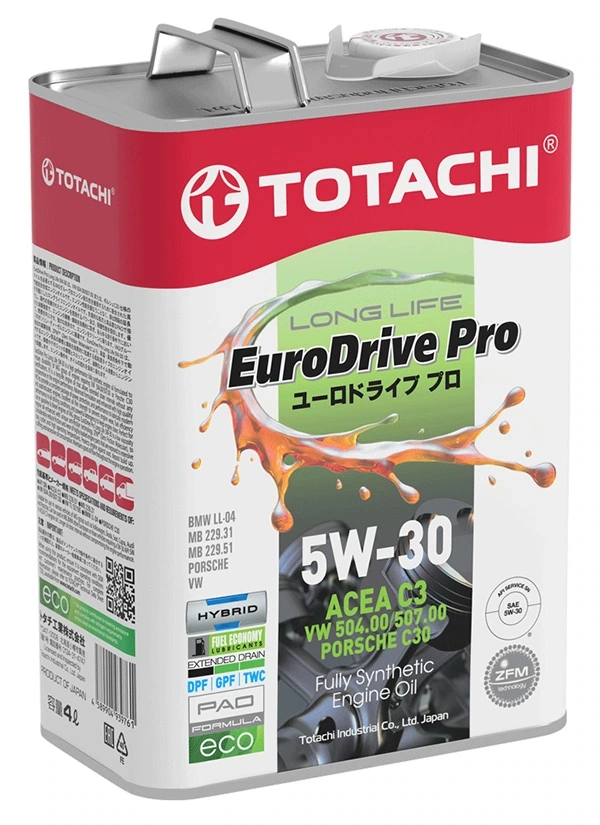 TOTACHI EURODRIVE PRO LONG LIFE 5W-30