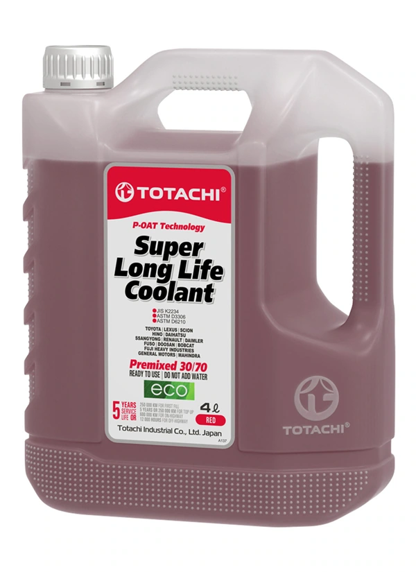 TOTACHI SUPER LONG LIFE COOLANT RED 30/70