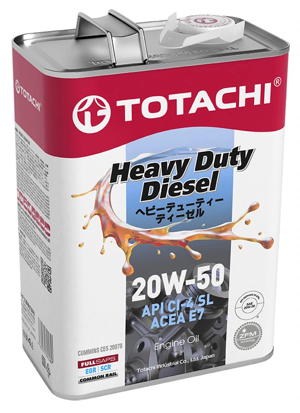 TOTACHI Heavy Duty Diesel 20W-50 CI-4