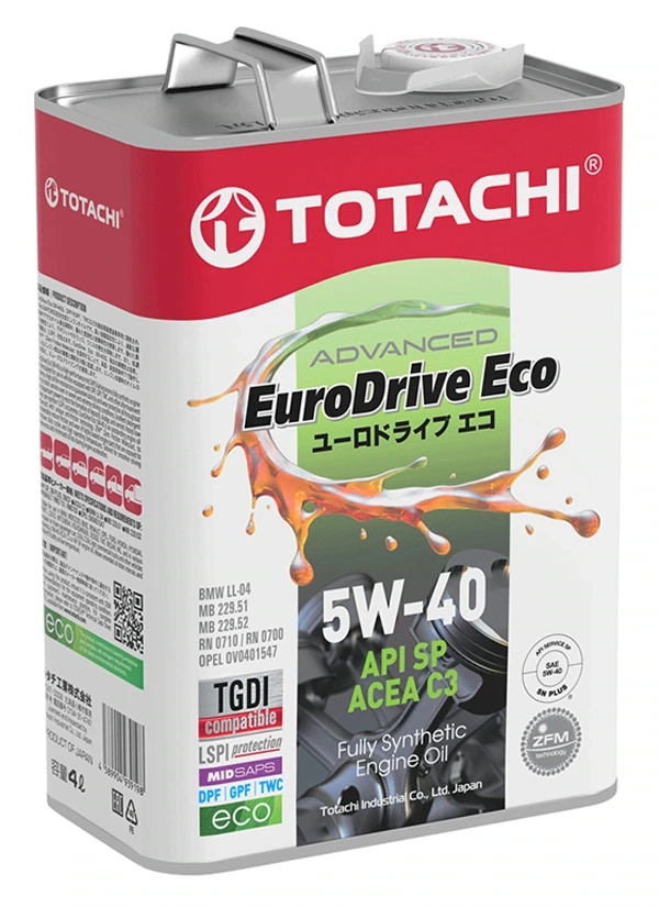TOTACHI EURODRIVE ECO 5W-40 SP