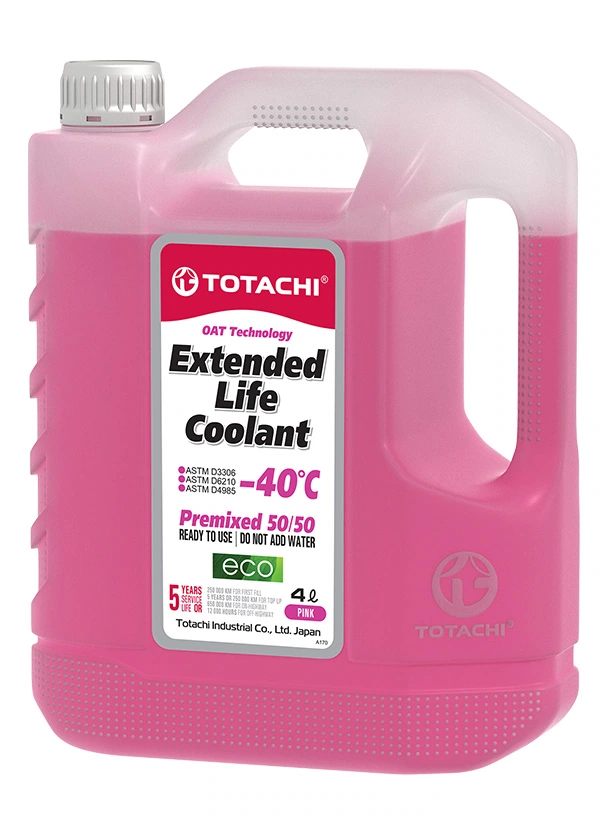 TOTACHI EXTENDED LIFE COOLANT PINK -40°C (50/50)