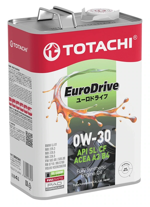 TOTACHI EURODRIVE 0W-30 SL/CF