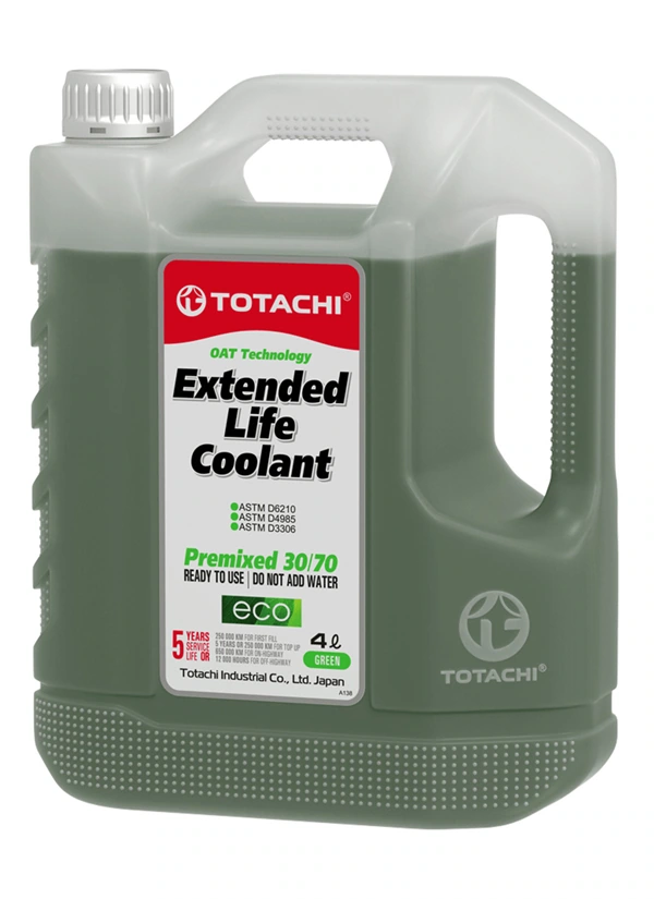 TOTACHI EXTENDED LIFE COOLANT GREEN 30/70